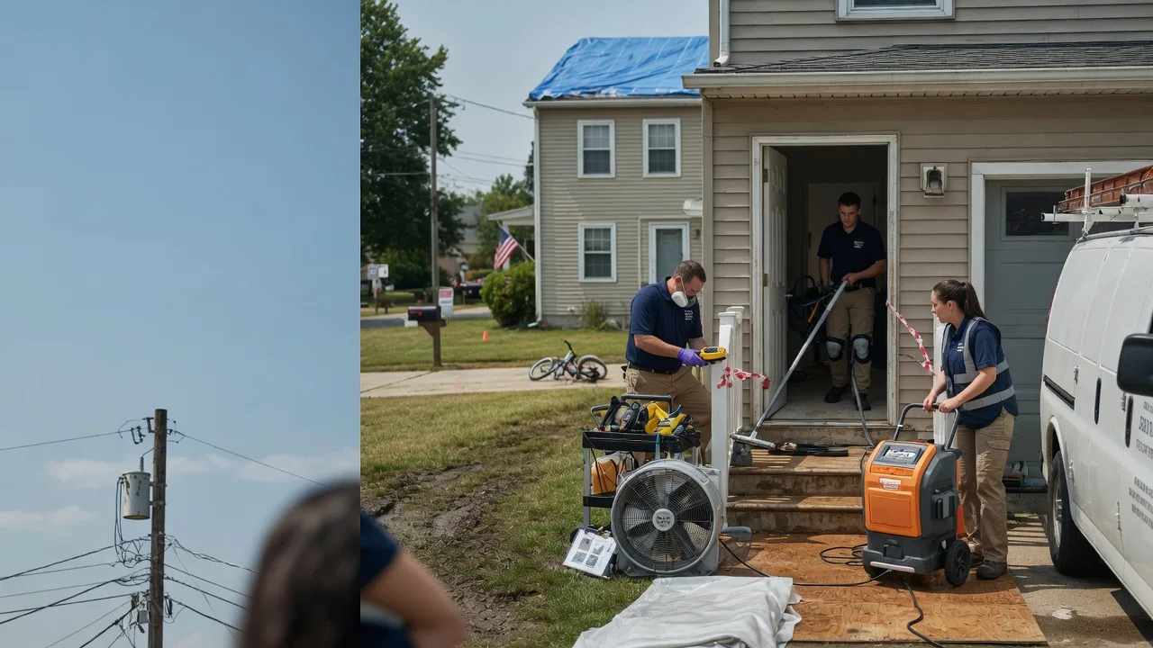 Water Damage Repair in Nevada, IA near me